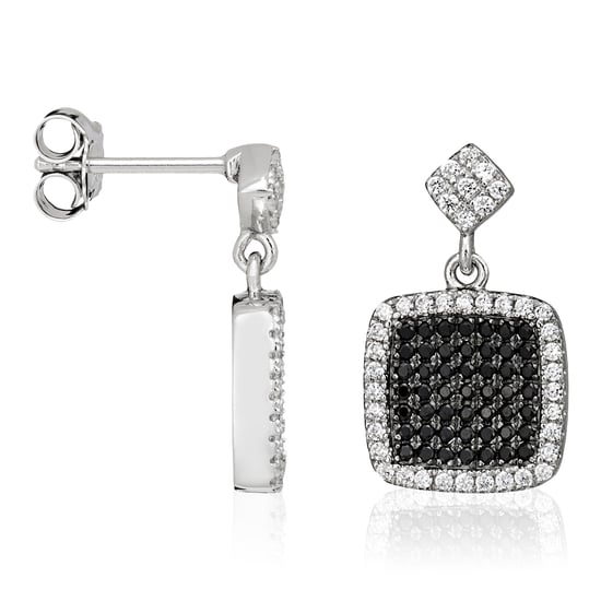 Orphelia Dames 925 Sterling Zilver Hangoorbellen - Zilver ZO-5231 - Image 3