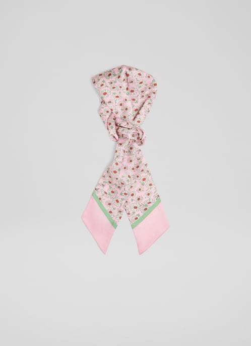 LK Bennett Daisy Scarves, Pink