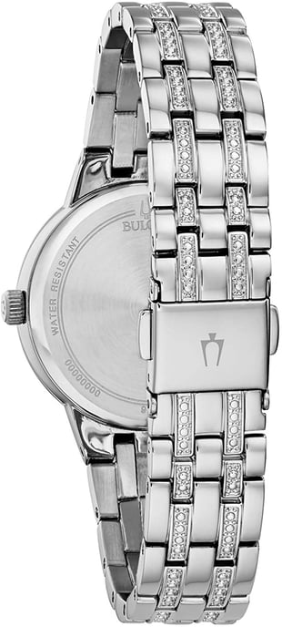 Bulova Phantom Crystal Women's Silver Watch 96L276 - Image 2