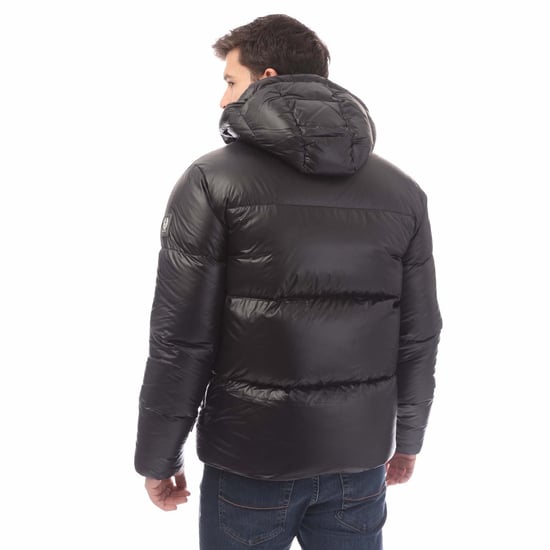 Men's Belstaff Down Filled Ripstop Resolve Jacket in Black