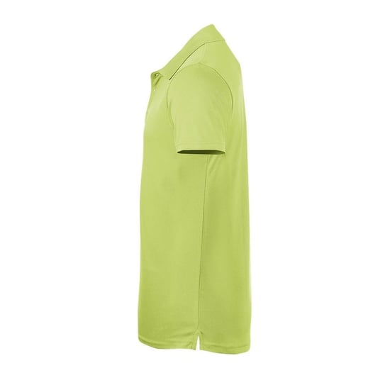 SOLS Heren Performer korte mouw Pique Polo Shirt (Appelgroen) - Image 3