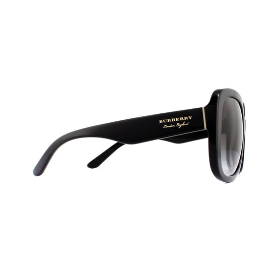Burberry Sunglasses BE4259 30018G Black Grey Gradient - Image 4