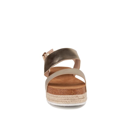 Platform sandal Montevita in Gold
