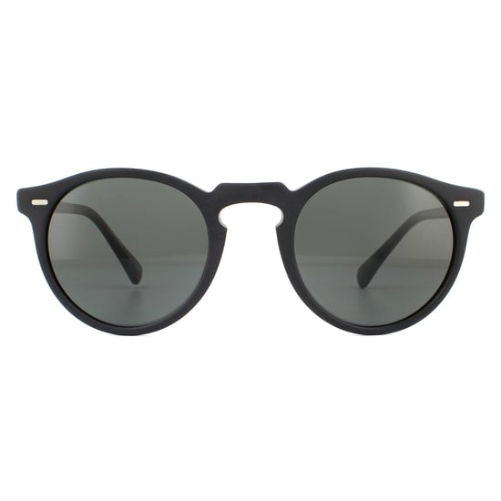 Oliver Peoples Sunglasses Gregory Peck OV5217S 1031P2 Semi Matte Black Crystal Midnight Express Polarised - Image 1