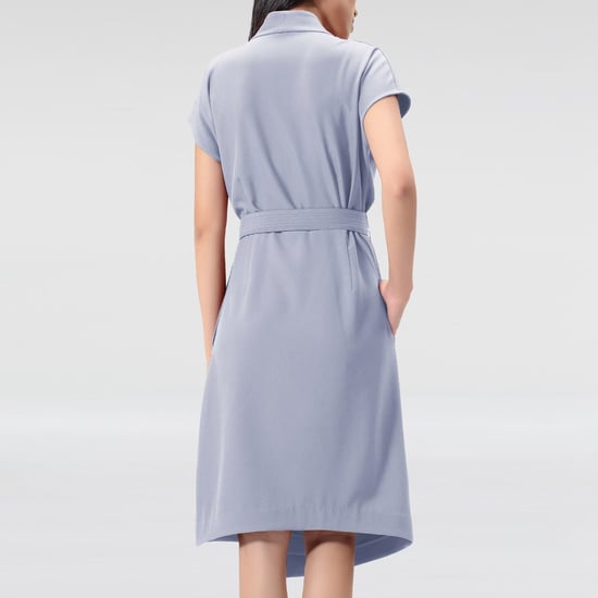 Cache-coeur v-hals jurk - Image 1