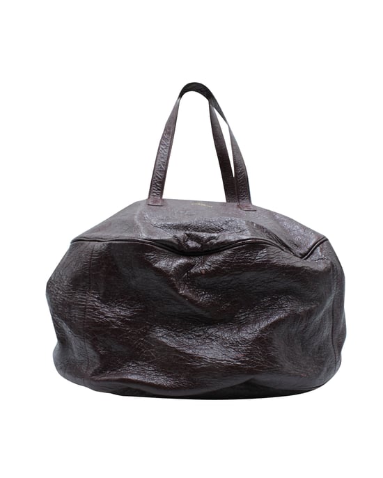 Balenciaga Air Hobo Bag in Brown Leather