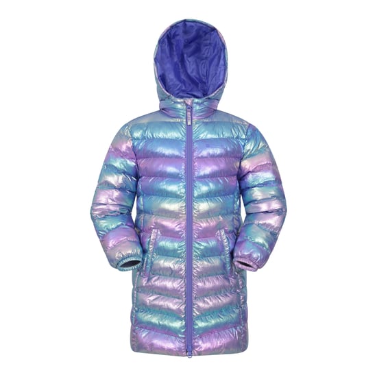 Mountain Warehouse Kinder/Kinder Florence Longline gewatteerd jack (Iriserende) - Image 1