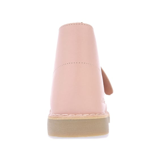 Clarks Originals Desert Boot 2 läderkängor i rosa för kvinnor - Image 6