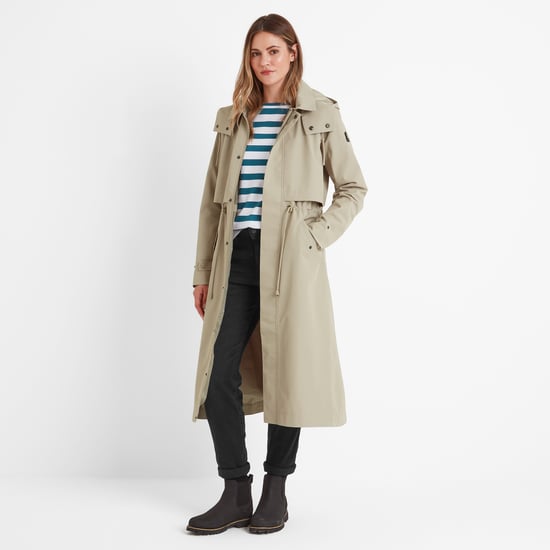 Alva Womens Waterproof Jacket Taupe