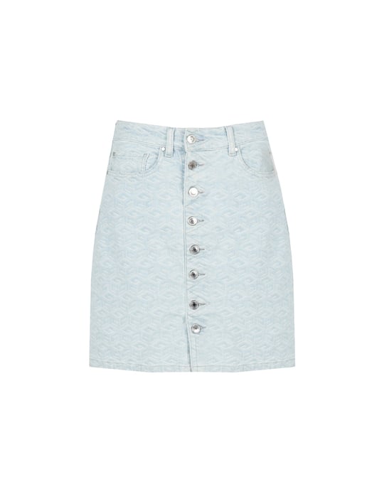 Guess Skirt Jeansowa Woman's Blue - Image 1