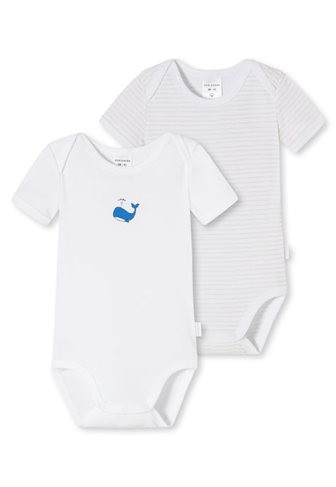 Schiesser Baby Bodies Rompers Wit - Image 1