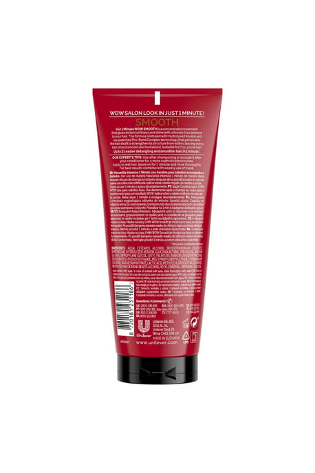 WOW Smooth Intensive 'Hair Treatment', 4 Pack of 170ml