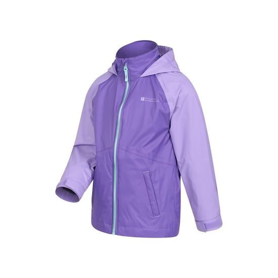 Mountain Warehouse Torrent II vattentät jacka för barn/ungdomar (Lilac) - Image 3