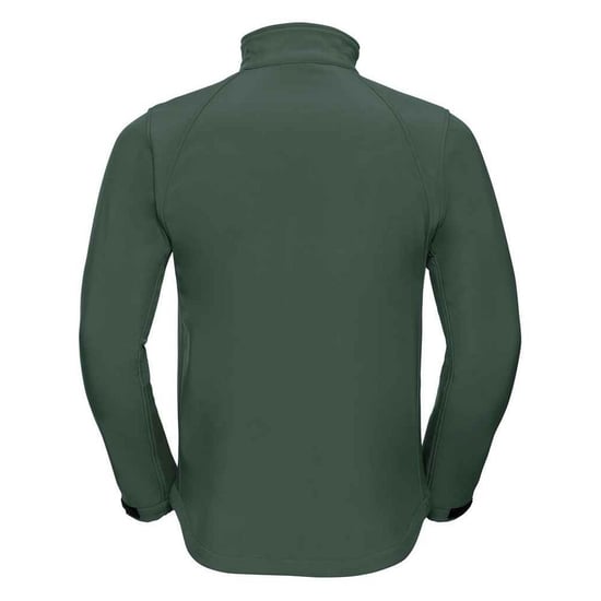 Russell Mens Plain Soft Shell Jacket (Bottle) - Image 2
