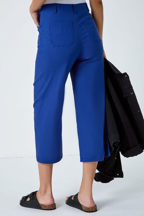 Cropped Stretch Culotte