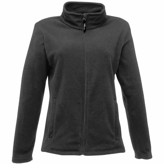 Regatta Womens/Ladies Microfleece Full Zip Jacket (Black)