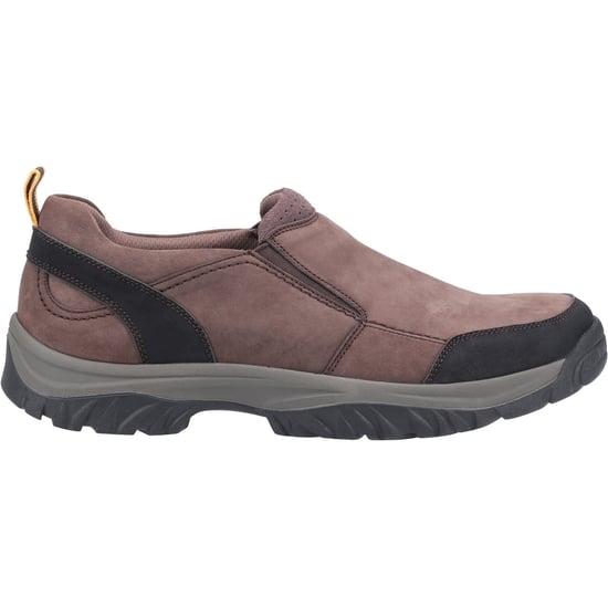 Cotswold Mens Boxwell Nubuck Leather Hiking Shoe (Brown)