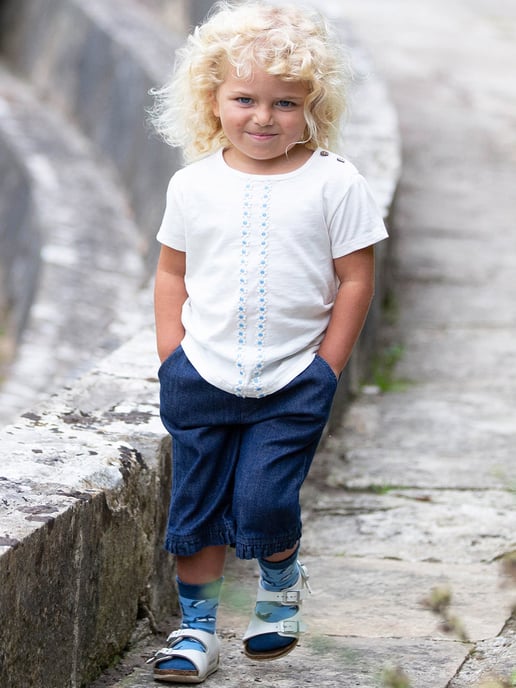 Kite Clothing Rainbow Denim Crops