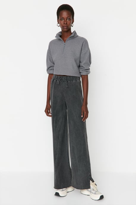 Trendyol Dam Hög midja Vida byxor Set - Image 3