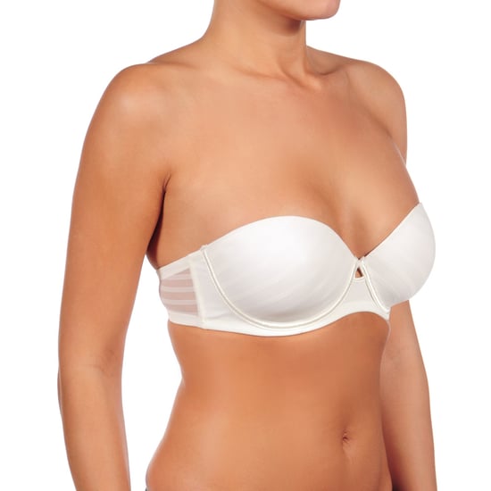 LIVIA women's strapless underwire bra with padded cups
