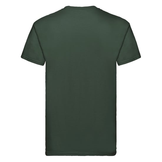 Fruit of the Loom Mens Super Premium T-Shirt (Bottle Green) - Image 2