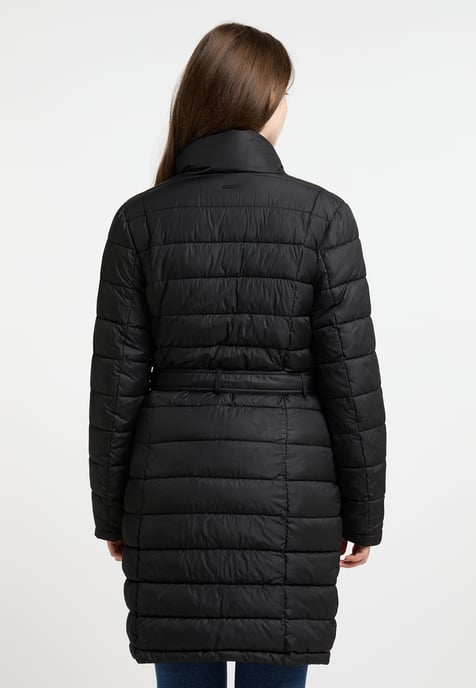 Dreimaster Winterjas met vulling Dames zwart - Image 4