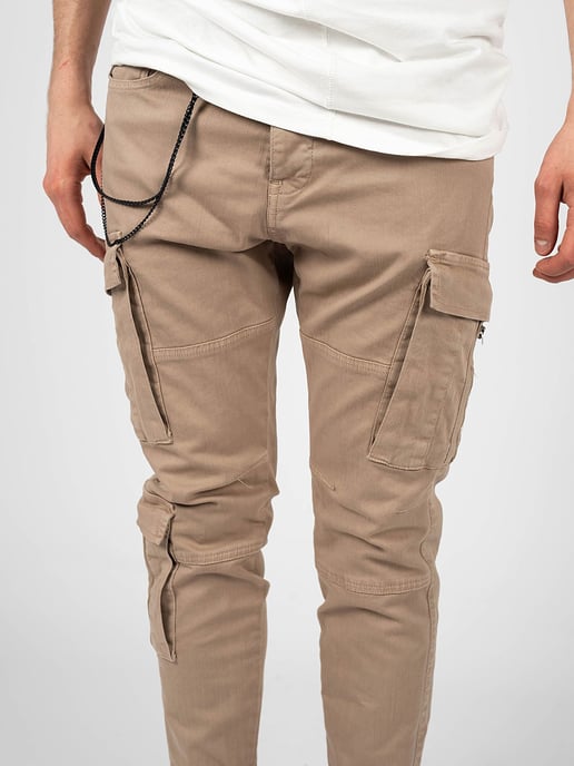 Xagon Man Trousers Men's Beige - Image 6