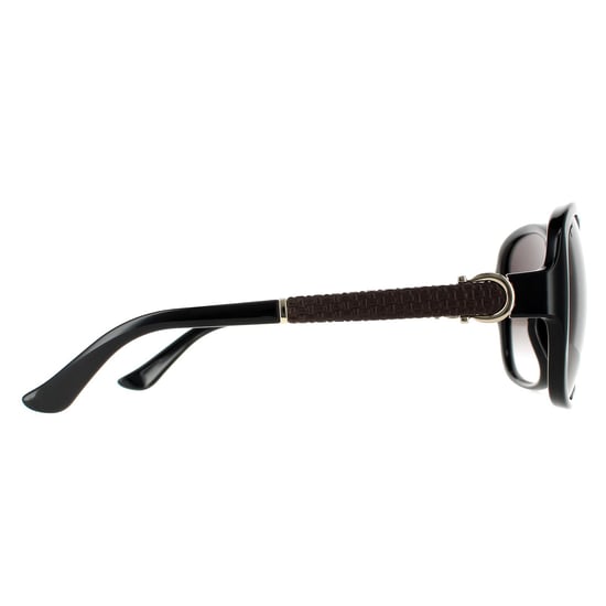 Salvatore Ferragamo Butterfly Womens Black Grey Gradient Sunglasses - Image 4