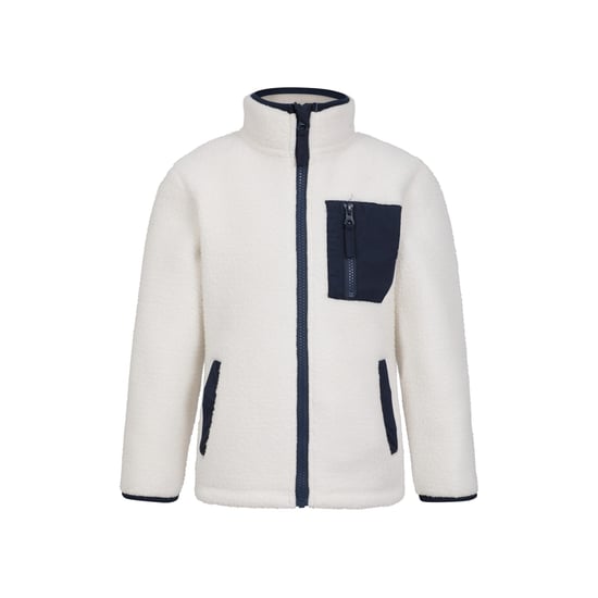 Mountain Warehouse Kinder/Kids Atlas Borg Full Zip Fleecejack (Beige) - Image 1