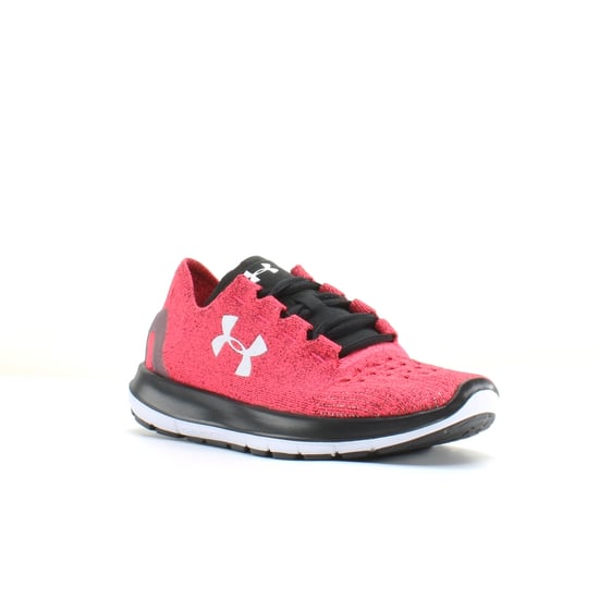 Under Armour Speedform Pink Textile Womens Lace Up Trainers 1282000 807