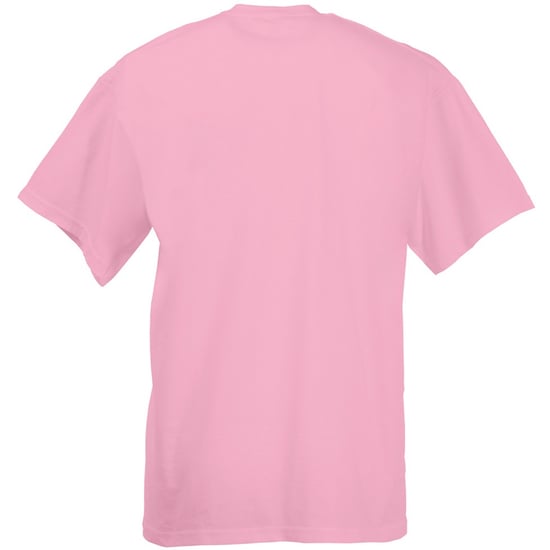 Fruit Of The Loom Mens Valueweight Short Sleeve T-Shirt (Light Pink)