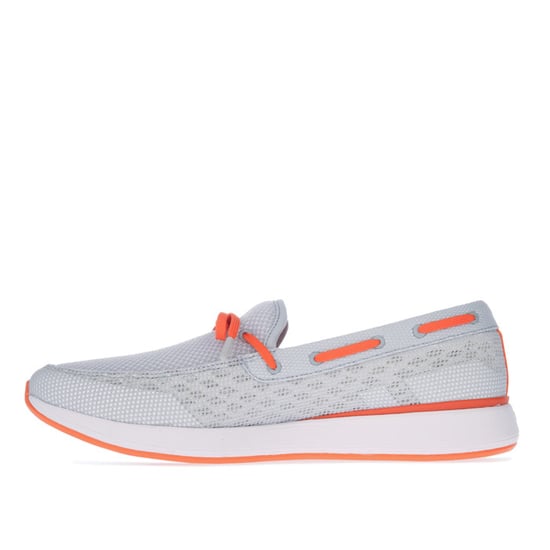 Men's Swims Breeze Wave Boat Loafers in Grey orange