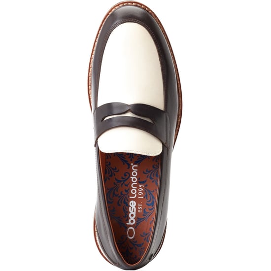 Base London Sid Leder Heren Bruin/Beige Loafers - Image 4
