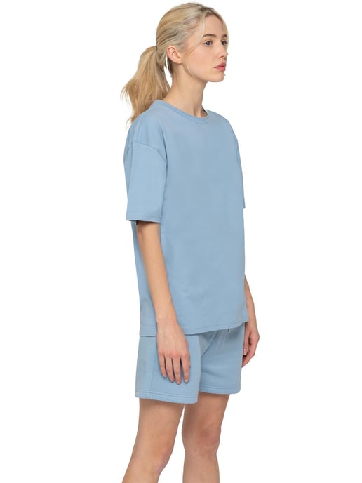 Enzo Womens T-Shirt Tracksuit With Shorts - Image 3