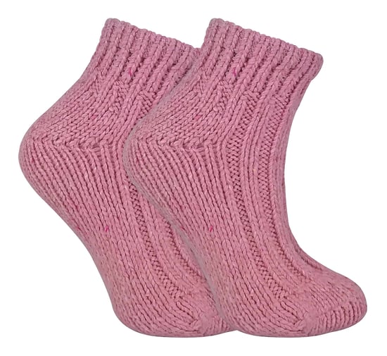 Sock Snob - Ankelstövelstrumpor i ullblandning för damer med tjocka ribbade strumpor - Image 1