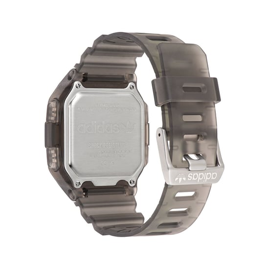 Adidas Originals Digital One Gmt Unisex's Grey Watch AOST22554 - Image 3