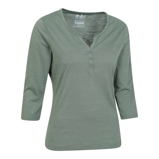 Mountain Warehouse Dames/Dames Paphos Quick Dry UV-beschermende top (Licht Khaki) - Image 4