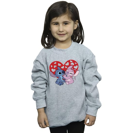 Disney Meisjes Lilo & Stitch Harten Sweatshirt (Sportgrijs) - Image 2