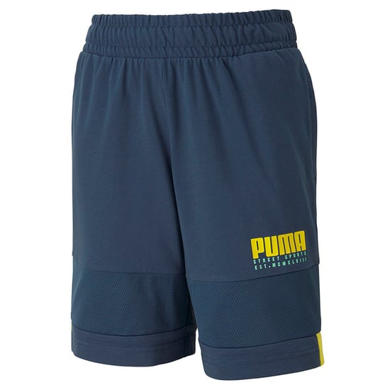 Puma Alpha Jersey Stretch Waist Bottoms Blue Kids Shorts 581277 43