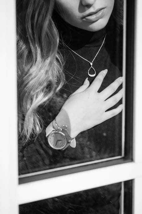 Orphelia 'Jolina' Dames 925 Zilveren Set: Ketting + Oorbellen - Zilver SET-7490 - Image 4