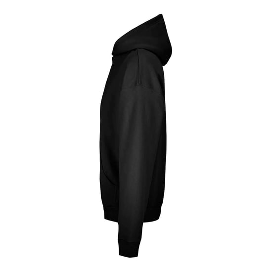 SOLS Unisex Adult Connor Organic Oversized Hoodie (Black) - Image 3