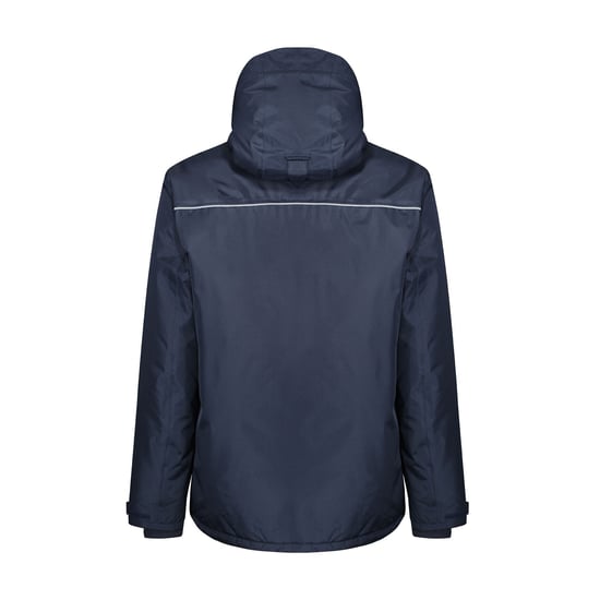 Regatta Mens Thermogen Heated Waterproof Jacket (Navy/Magma Orange)