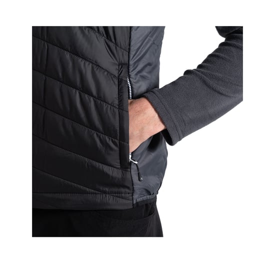 Dare 2B Mens Touring Quilted Lightweight Gilet (Ebony/Black)