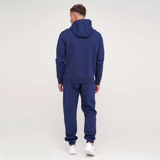 Nike Mens Club Tracksuit Set In Navy - Image 2