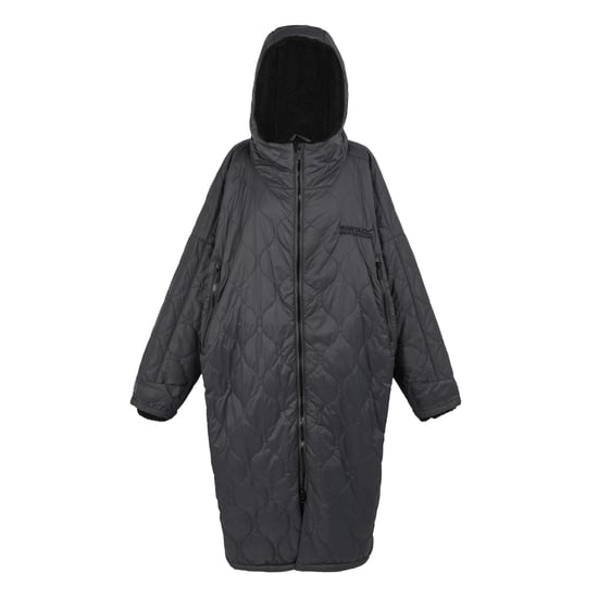 Regatta Unisex Adult Quilted Changing Robe (Dark Grey)