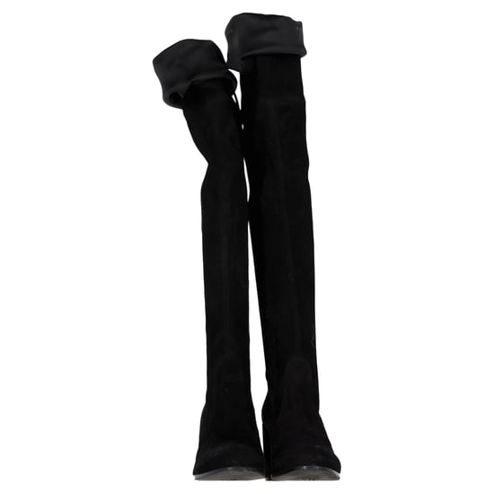 Stuart Weitzman Knee High Boots in Black Suede - Image 2
