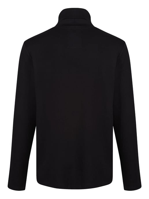 Luke 1977 Men's Action Man Roll Neck Sweat in Black