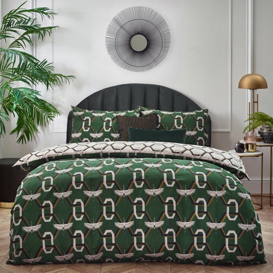 furn. Avalon Geometric Duvet Cover Set - Image 1