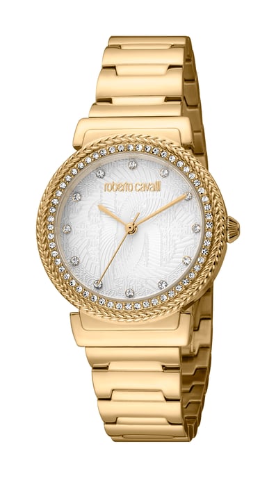 RC5L039M0055 Roberto Cavalli Women Quartz Silver Stainless Steel 5 ATM 32 mm - Image 1