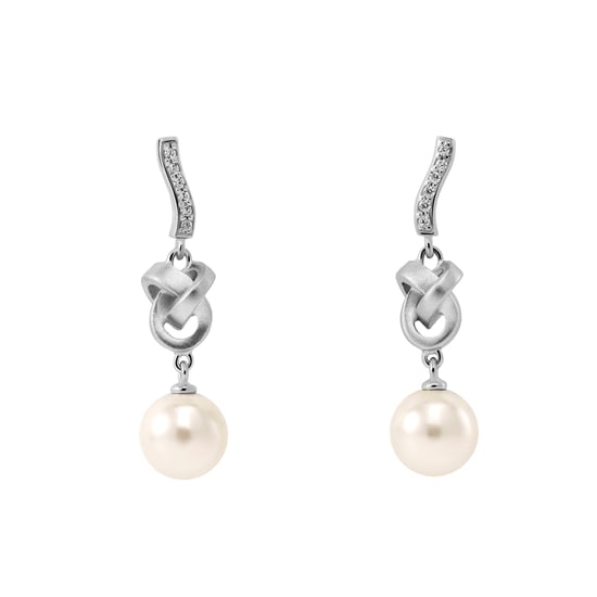 Orphelia 'Clara' Dames 925 Sterling Zilveren Set: Ketting-Pendant + Oorbellen - Zilver SET-7515 - Image 3